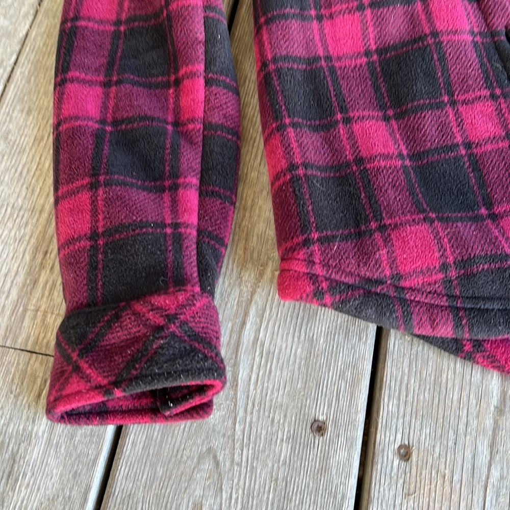 Boston Traders Pink and Black Plaid Women's Top - Picture 4 of 9